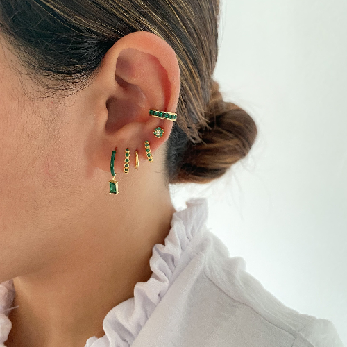 Earcuff Luci Green